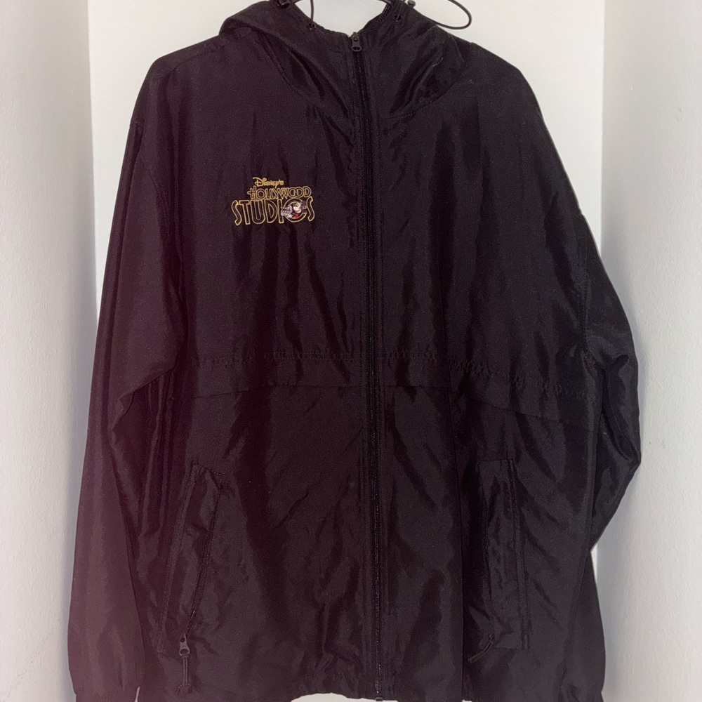 Disney Black and Gold Windbreaker Jacket